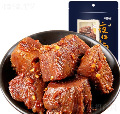 百草味醬鹵牛肉90g冷