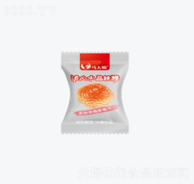 馬大姐流心軟糖草莓年貨零食網紅零食糖果