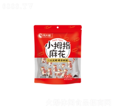 馬大姐小拇指麻花黑糖味超市零食辦公室零食