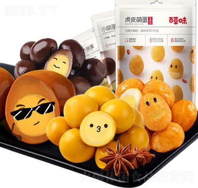 百草味虎皮萌蛋135g