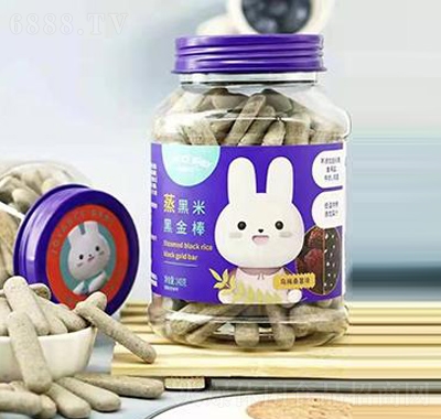 甄愛貝比蒸黑米黑金棒烏