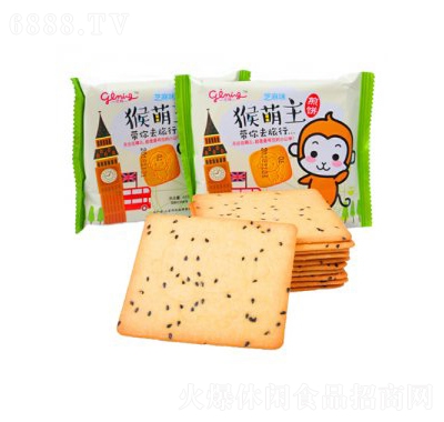 億鳴猴萌主煎餅批發(fā)代理招商休閑食品