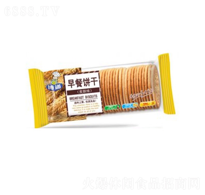博通早餐餅干麥麩味招商批發年貨