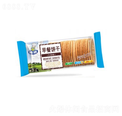 博通早餐餅干牛奶味網紅零食休閑小吃