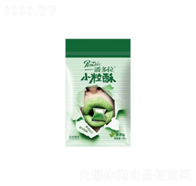 潘多拉小粒酥抹茶味休閑零食辦公室食品