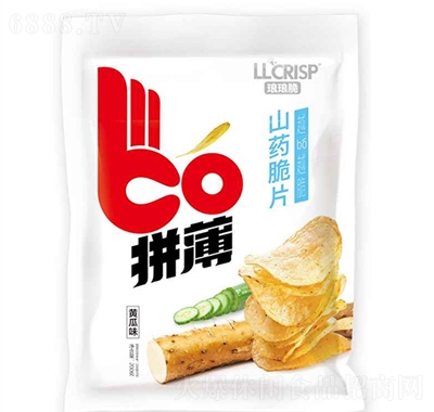 瑯瑯脆拼薄山藥脆片特色食品即食小吃