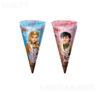 馬大姐冰雪女王可咔嚕巧克力脆筒辦公室食品