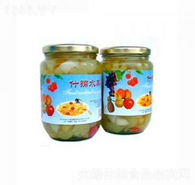 昆崳什錦水果罐頭追劇搭檔休閑零食