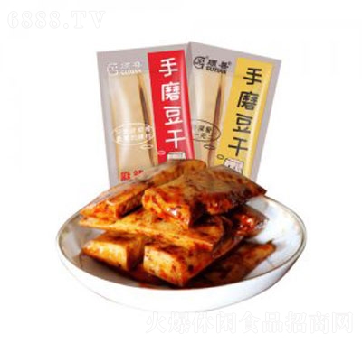 顧縣手磨豆干麻辣五香味網紅零食休閑小吃
