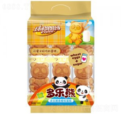 珠穆朗瑪多樂熊香橙味蛋