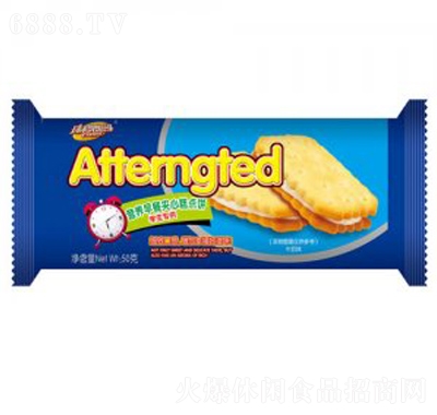 珠穆朗瑪夾心餅干牛奶味