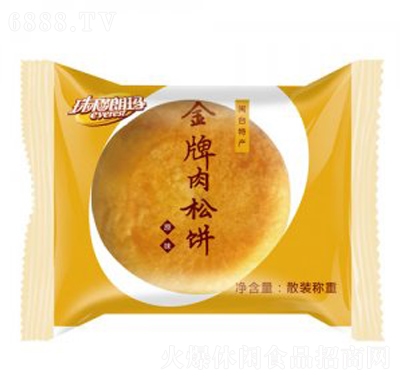 珠穆朗瑪金牌肉松餅原味零食批發休閑食品
