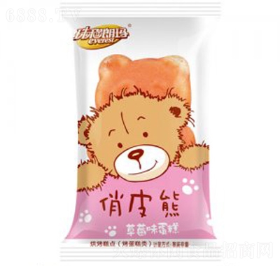 珠穆朗瑪俏皮熊草莓味蛋