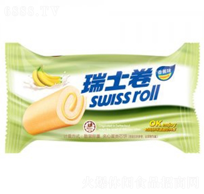 珠穆朗瑪瑞士卷香蕉味追