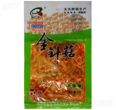 泉紅源香辣金針菇40g風(fēng)味零食休閑食品招商
