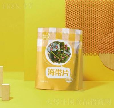 饞嘴八海帶片麻辣味200g休閑小吃辦公室零食