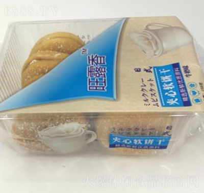 旺露香牛奶夾心軟餅干休