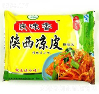 陜味香245克袋裝搟面皮夜宵充饑休閑食品