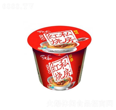 可口樂私房紅燒牛肉面零食夜宵充饑