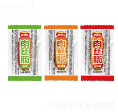 奧錦奇小香腸肉絲腸兒童零食充饑夜宵獨(dú)立包裝即食小肉棗火腿腸混合口味