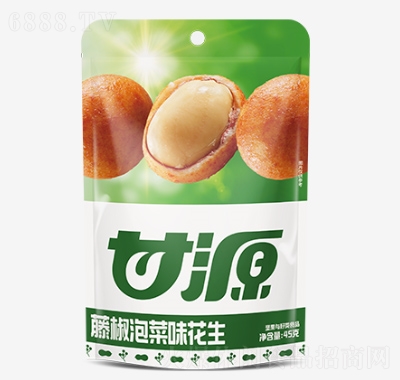 甘源藤椒泡菜味花生45g