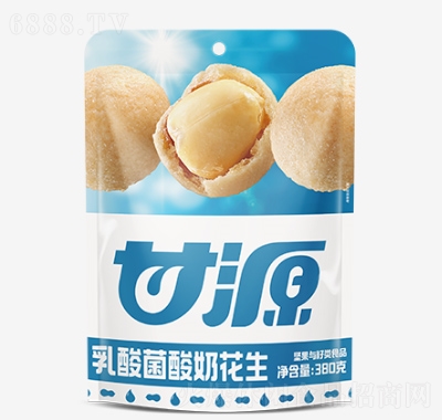 甘源乳酸菌酸奶花生380g花生豆食品招商