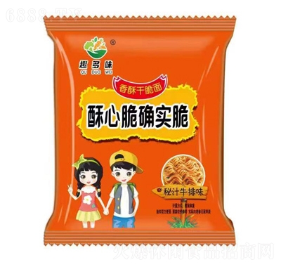趣多味香酥干脆面秘汁牛排味香脆面