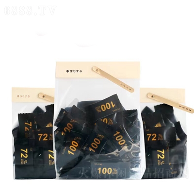 金嬌100%黑巧透明袋