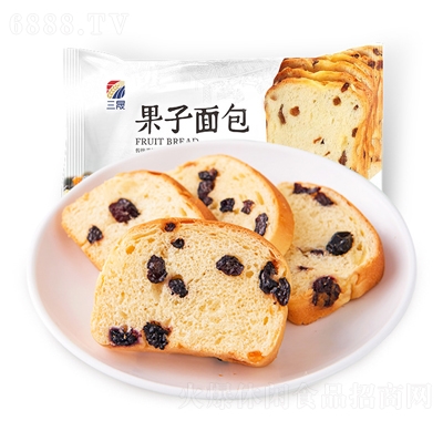 三晟果子面包100g營