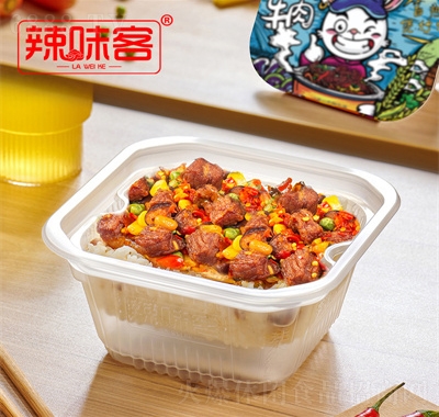 辣味客自熱米飯方便速食懶人食品剁椒牛肉