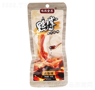 味來食界鴨掌32g鹵香味肉食鹵味休閑零食