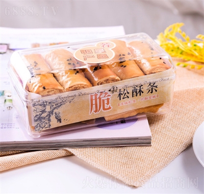 都可滋肉松千層酥條手工