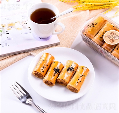 都可滋肉松千層酥條手工