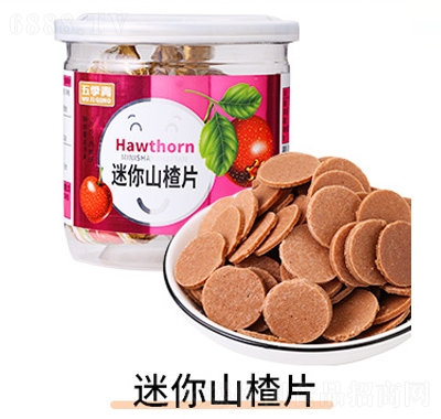 五季青罐裝原味山楂條酸甜年貨送禮零食迷你山楂片