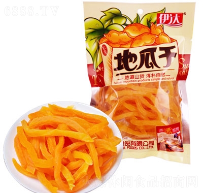 伊達130g地瓜干休閑追劇零食