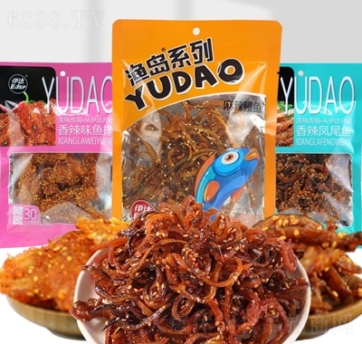 伊達香辣鰻魚絲解饞甜辣蜜汁海味即食小魚干香辣鳳尾魚魚排小零食