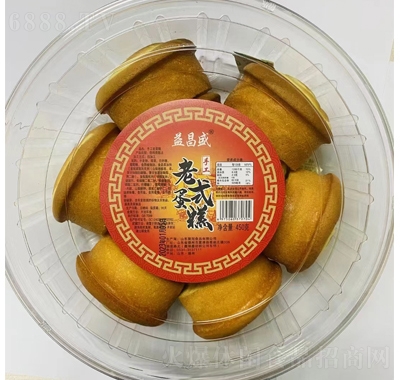 益昌盛零食紅棗核桃酥老