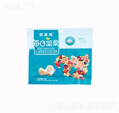 兜米呱每日?qǐng)?jiān)果混合堅(jiān)果600g干果零食休閑食品