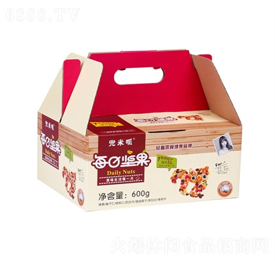 兜米呱每日?qǐng)?jiān)果休閑食品干果炒貨混合堅(jiān)果零食