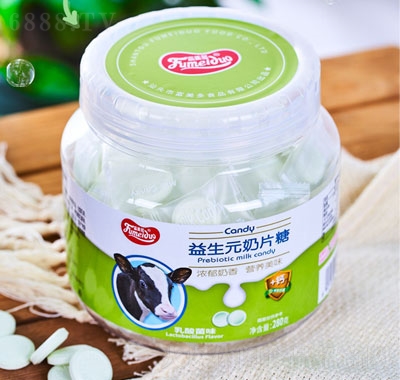 美多益生元奶片糖奶香美味罐裝280g乳酸菌味