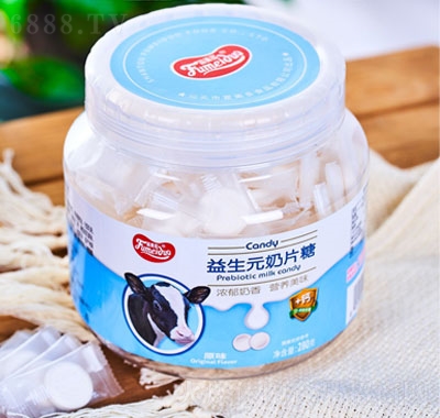 美多益生元奶片糖奶香美味罐裝280g原味
