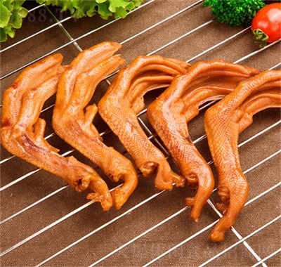 爽康慢烤鴨掌鴨爪零食批發(fā)溫州特產(chǎn)408g休閑食品招商