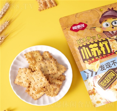 福事多小蘇打餅干脆片陽光起司150g休閑食品招商