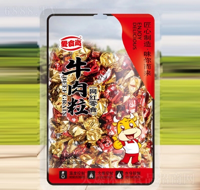 愛食尚牛肉粒香辣味250克