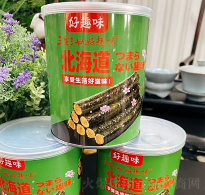 好趣味肉松海苔卷休閑零食辦公室休閑食品
