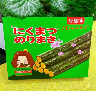好趣味三生三世海苔90g休閑追劇零食