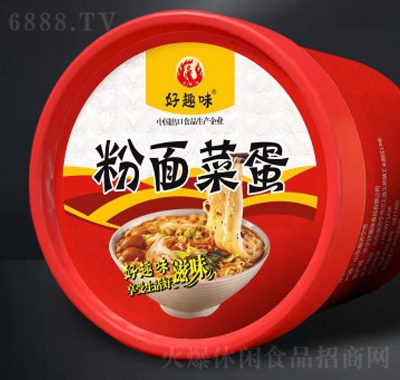 好趣味粉面菜蛋臺(tái)灣紅燒牛肉味方便速食休閑食品