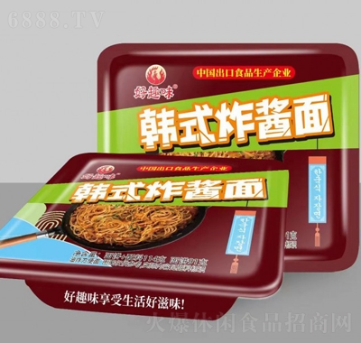 好趣味韓式雜醬面方便速