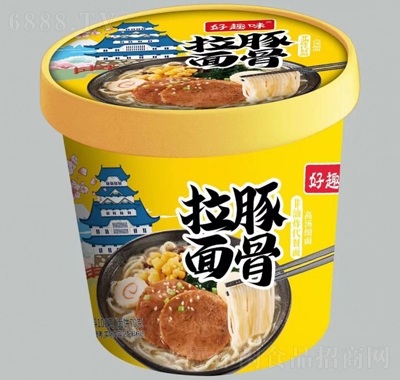 好趣味豚骨拉面方便速食休閑食品