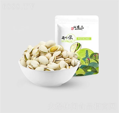 味臻品休閑食品年貨零食開心果500g